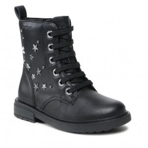 Geox Μποτάκι κορίτσι J169QN 000BC C9999 μαύρο