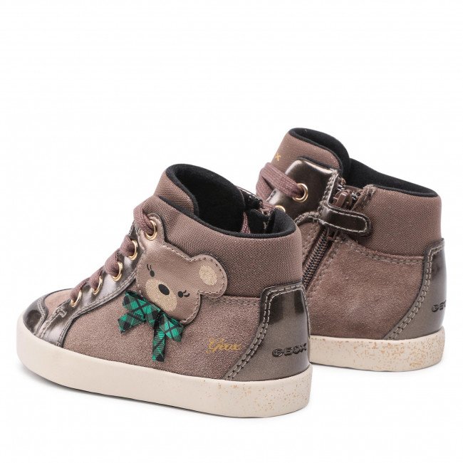 Geox μποτάκι B16D5C 022HI C9006 γκρι -smoke grey Geox μποτάκι B16D5C 022HI C9006 γκρι -smoke grey