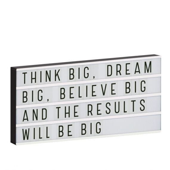 Φωτειζόμενος πίνακας- Lightbox XL