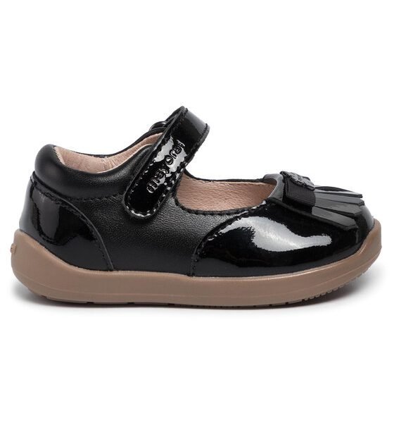 MAYORAL Μπαλαρίνα κορίτσι εφέ λουστρίνι μαύρη 42002