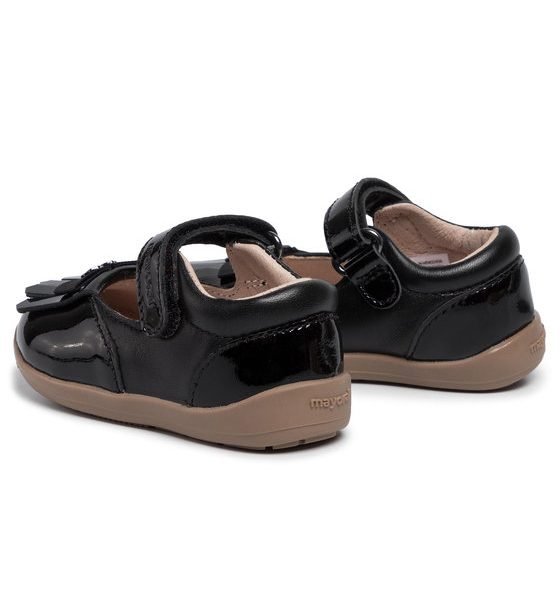 MAYORAL Μπαλαρίνα κορίτσι εφέ λουστρίνι μαύρη 42002