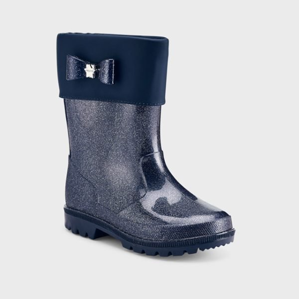 MAYORAL Γαλότσα κορίτσι μπλε γκλιτερ 44242-22