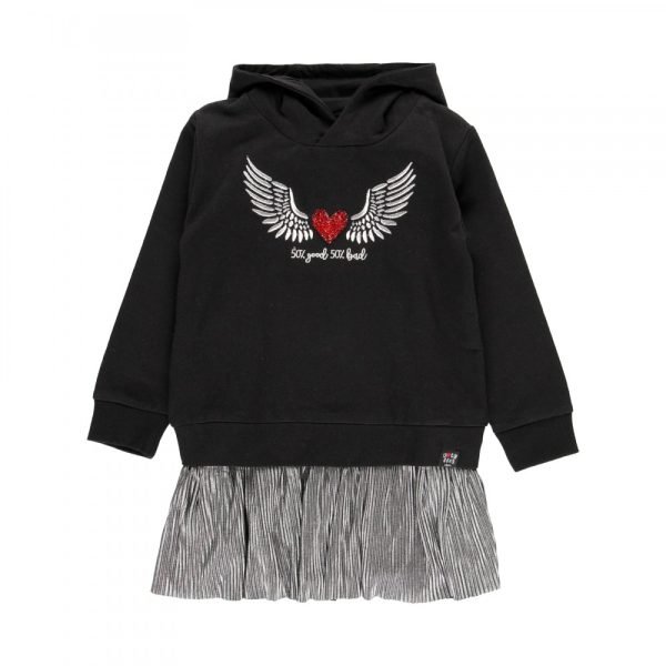 Φόρεμα φούτερ κουκούλα BOBOLI 433167