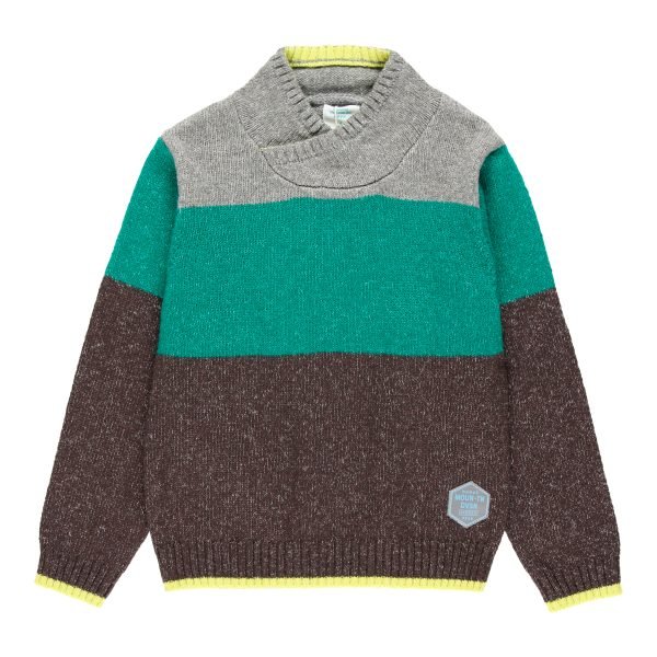 Πουλόβερ ριγέ BOBOLI 513076