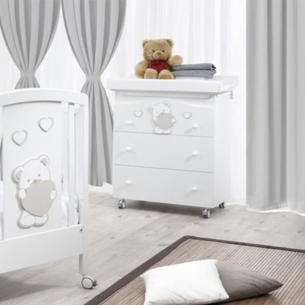Abbraccio Baby Bath Dresser