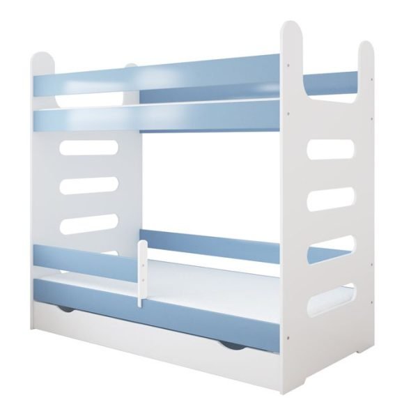 Just Baby Παιδική Κουκέτα Stairs Με Συρτάρι 80×180 Μπλε