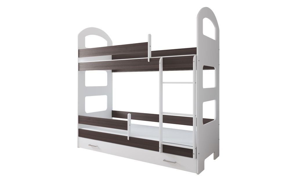 Just Baby Παιδική Κουκέτα Curve Με Συρτάρι 80×180 Καφέ Just Baby Παιδική Κουκέτα Curve Με Συρτάρι 80×180 Καφέ