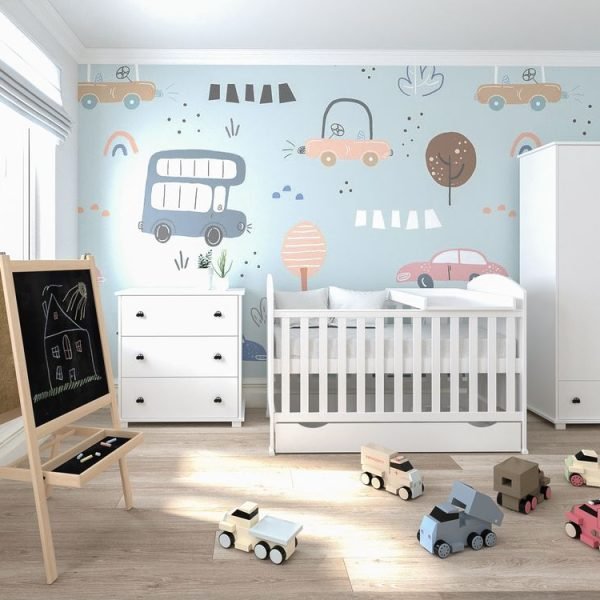 Just Baby Συρταριέρα Debby Λευκό