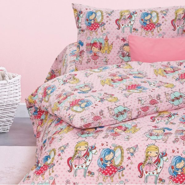 Πάπλωμα κούνιας κορίτσι BOREA