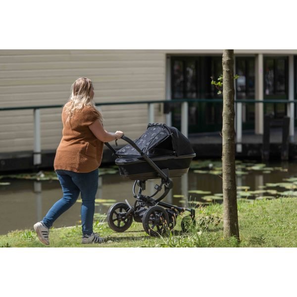 Dooky Ηλιοπροστασία με UPF40+ προστασία Romantic Leaves Black