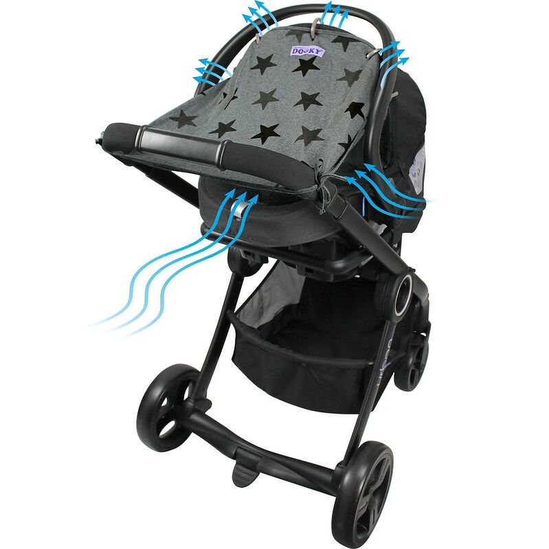 Dooky Ηλιοπροστασία με UPF40+ προστασία Grey Stars Dooky Ηλιοπροστασία με UPF40+ προστασία Grey Stars